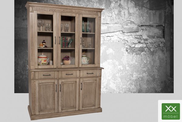 Buffetschrank Landhaus | Castell | castellfarbig Eiche teilmassiv | T93