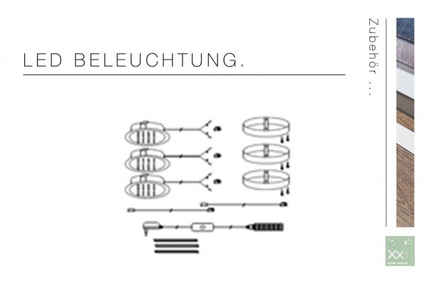 LED 3-er LED Power Spot weiß Nr 006113ZB
