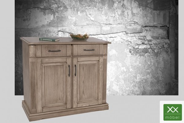 Anrichte | Castell | castellfarbig Eiche teilmassiv T02