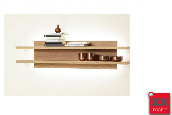 Wandboard | Prato | Massivholz Eiche furniert Bianco | T50
