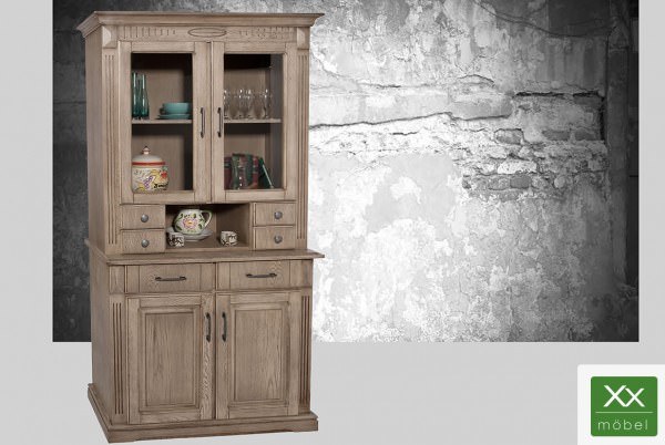Buffetschrank Landhaus | Castell | castellfarbig Eiche teilmassiv | T96