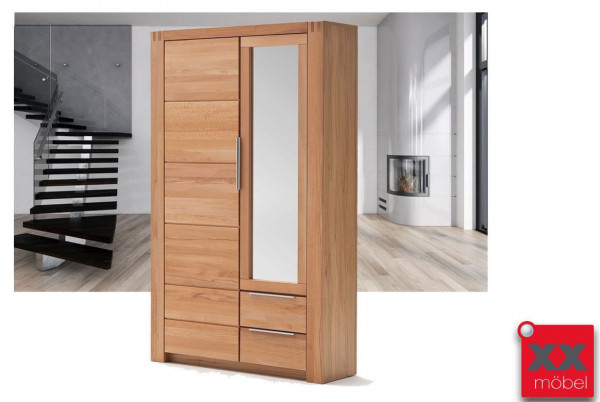 Kleiderschrank Dielenschrank | Giant | Kernbuche teilmassiv | T84