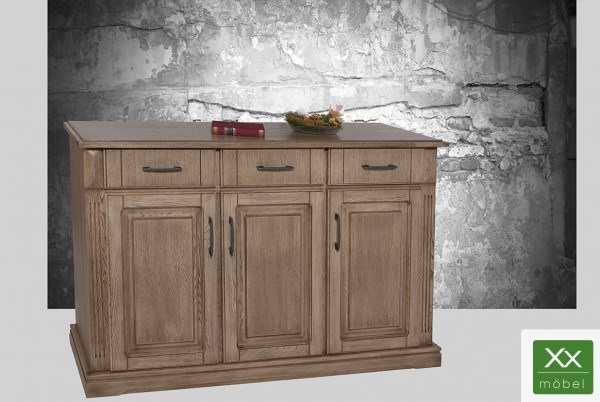 Sideboard | Castell | castellfarbig Eiche teilmassiv T03
