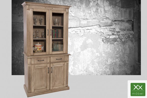 Buffetschrank Landhaus | Castell | castellfarbig Eiche teilmassiv | T92