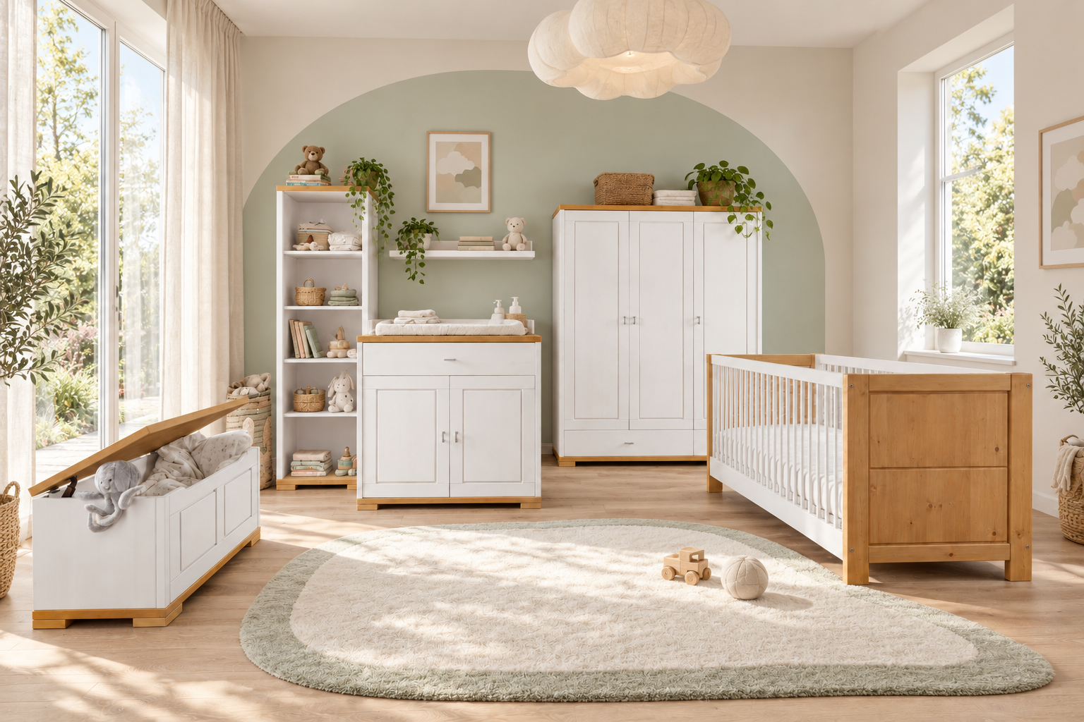Babyzimmer Vita B04 als Komplettset