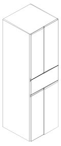 Kleiderschrank 444021 · Originalabbildung / Ausführungsbeispiel
