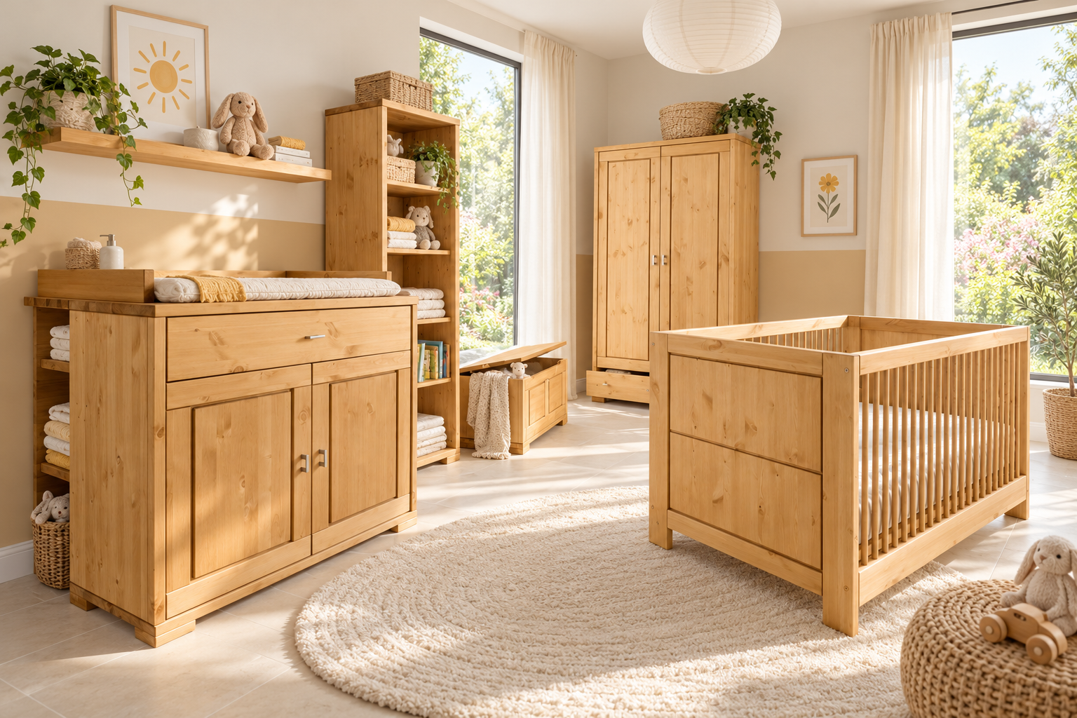 Babyzimmer Vita B04 als Komplettset