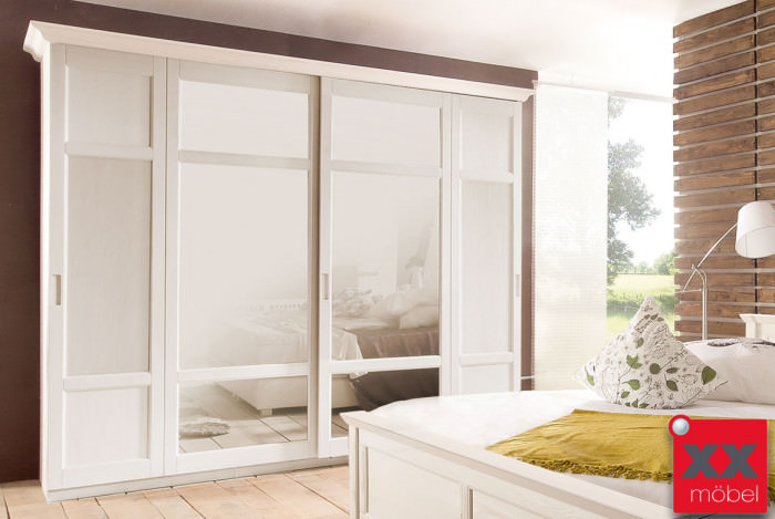Schwebetürenschrank | Casa | Kiefer teilmassiv | T32