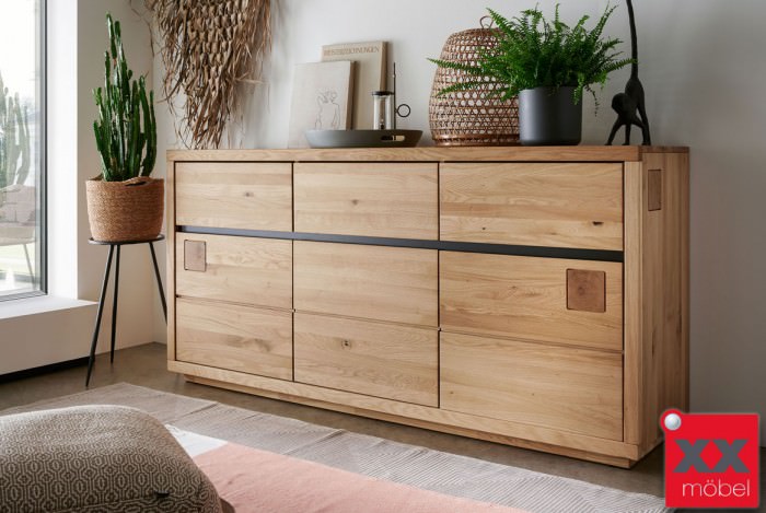 Sideboard | Madea | Wildeiche massiv | T08