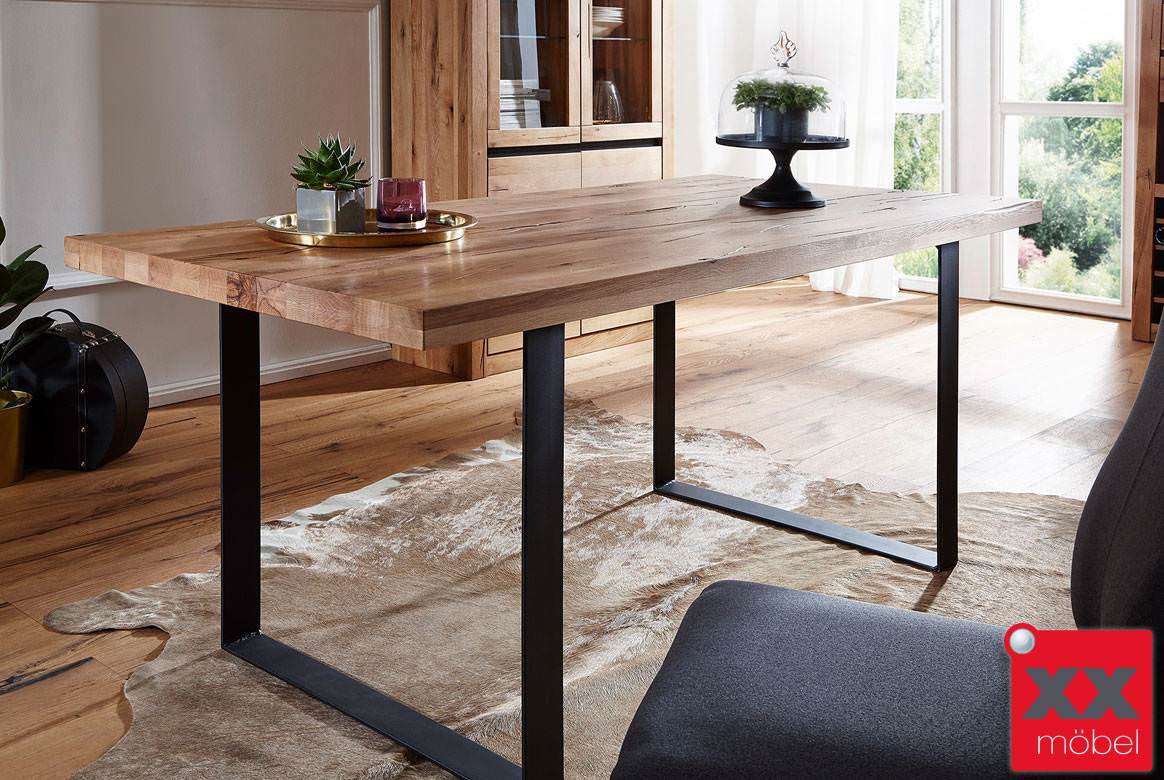 Esstisch | Toskana | Wildeiche massiv | T21 | Esstische | Esszimmer