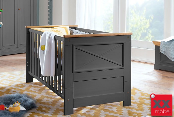 Babybett | Julia | Kiefer Massivholz | T58