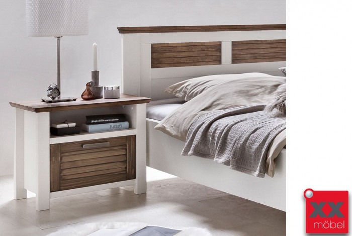Nachtkonsole | Laguna | Kiefer teilmassiv | T60