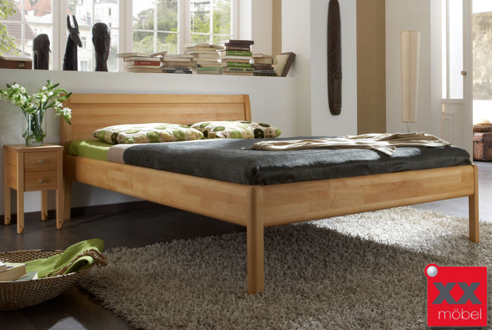 Bettgestell | Diana I | Buche Massivholz | D11