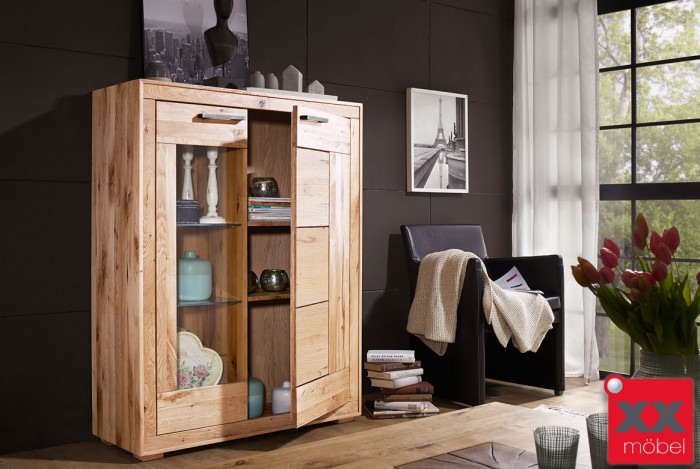 Highboard | Fenja | Wildeiche massiv | T07