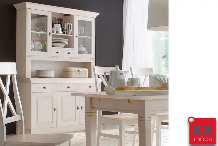 mobel landhausstil weis, buffet landhausstil weiß | linea | kiefer massivholz | t13w, Design ideen