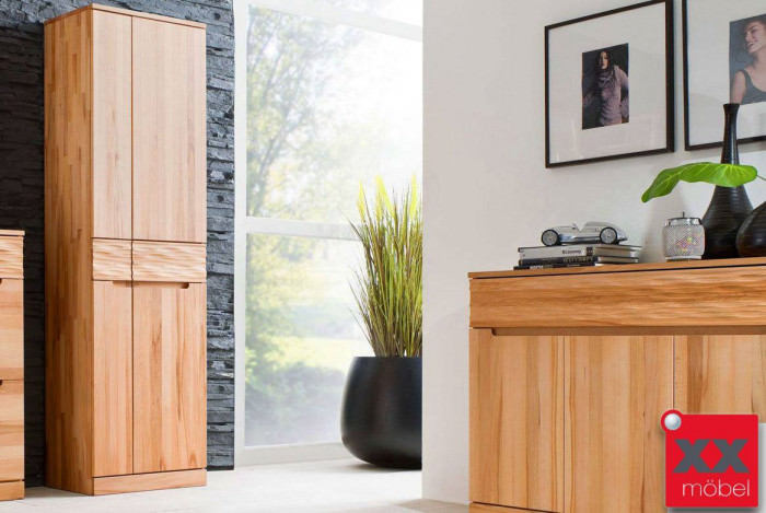 eckschrank kernbuche nachbildung, dielenschrank massivholz | arcona | kernbuche massiv | t71, Design ideen