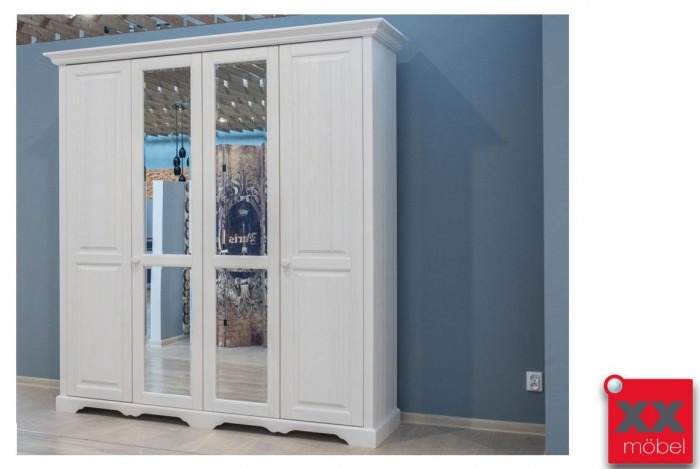 Kleiderschrank | Pisa | Kiefer teilmassiv | P24