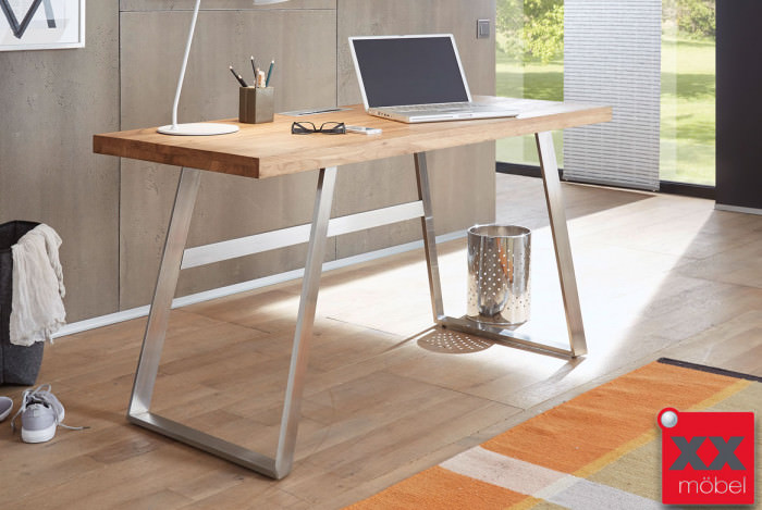 Schreibtisch | Andria | Asteiche Massivholz | T21