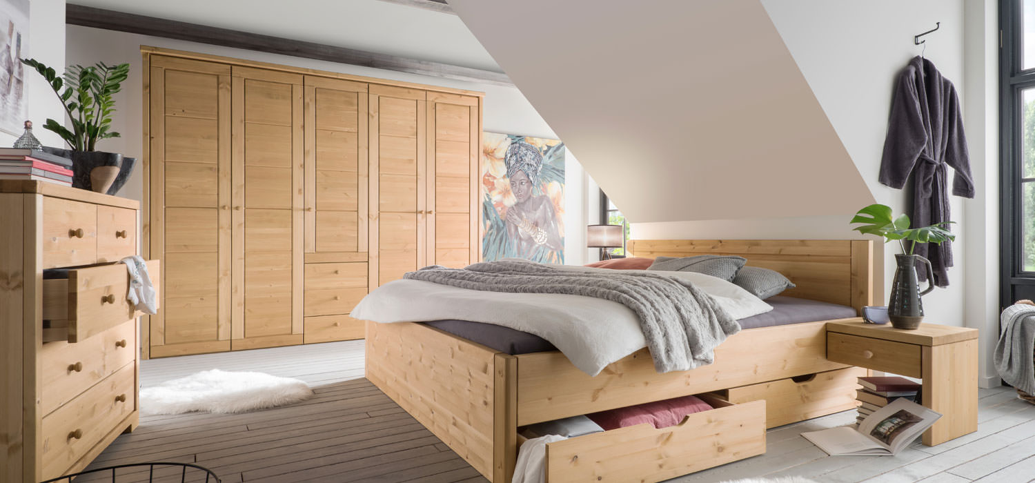 Massivholz-Schlafzimmer von XX Möbel