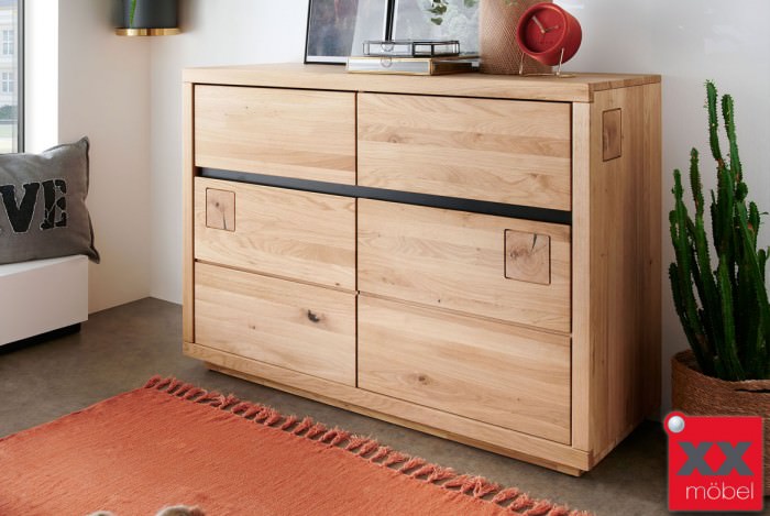 Sideboard | Madea | Wildeiche massiv | T07