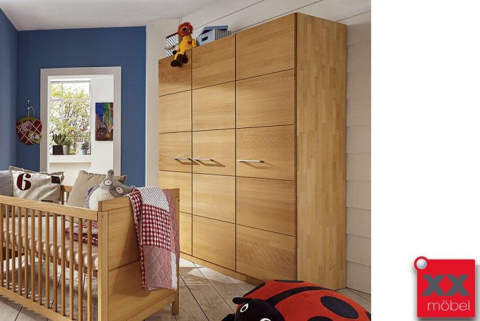 Kleiderschrank | M&H Kids | Massivholz geölt | T52
