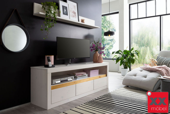 TV Element | Savi | Kiefer Massivholz | W60