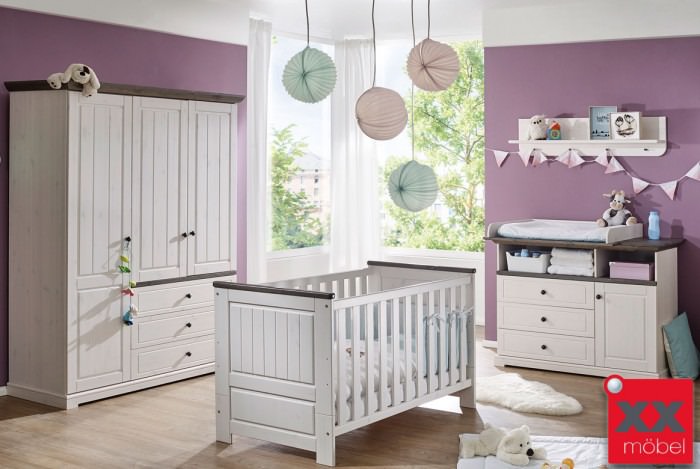 Babyzimmer | Jolina | Kiefer Massivholz | B02