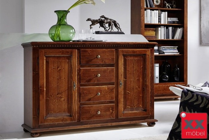 Sideboard | Valentina G4 | Massivholz Fichte | T23