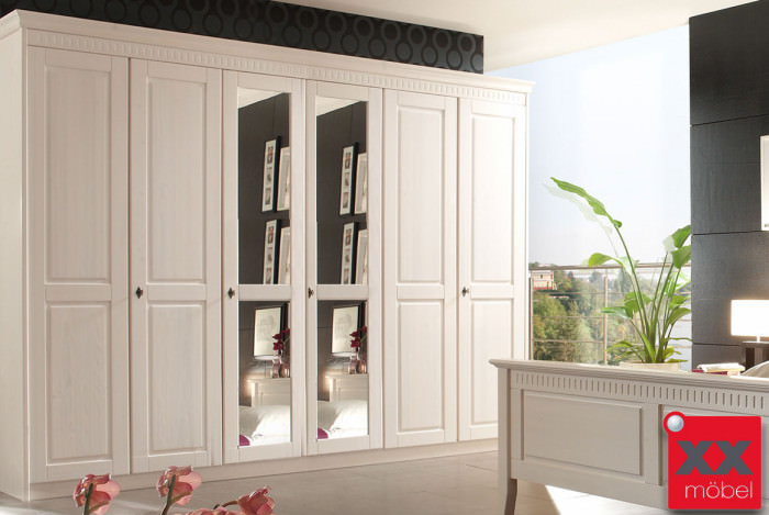 Kleiderschrank | Bozen | Kiefer massiv | T26