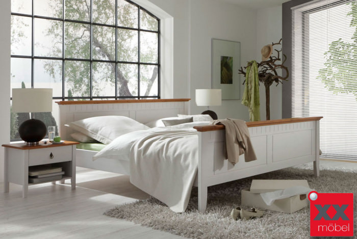 Bettgestell | Capri | Kiefer massiv | T18