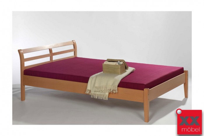 Massivholzbett | Alexandra | Buche massiv | BU2