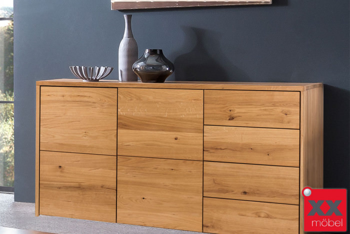 Kommode | System F | Wildeiche Massivholz geölt | F03