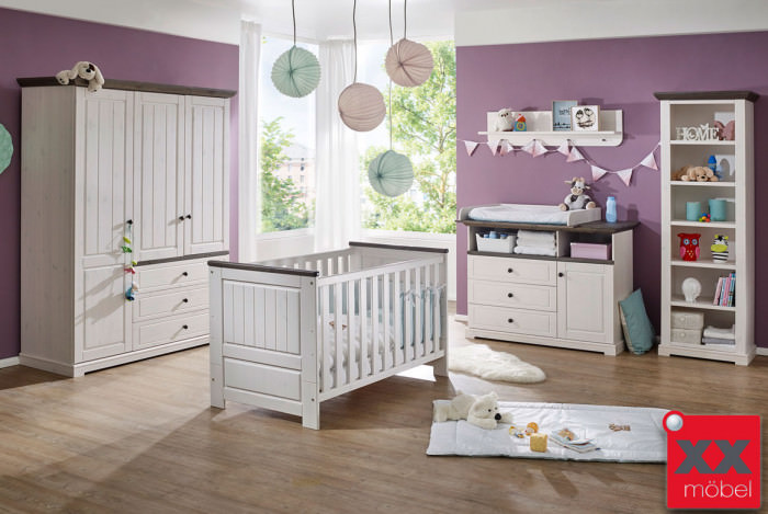 Babyzimmer | Jolina | Kiefer Massivholz | B01