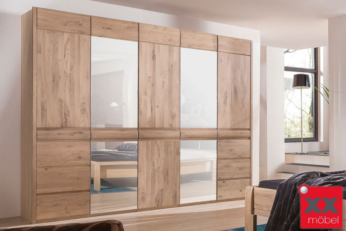 Kleiderschrank | Ottowa | Asteiche teilmassiv | T25