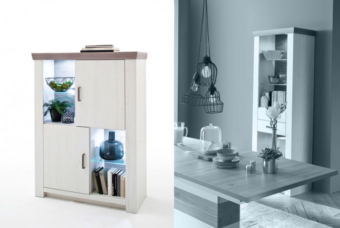Highboard | Bozen | Eiche Nelson 3d Optik | T21