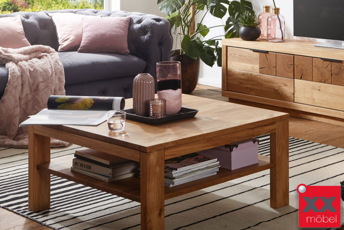 Couchtisch I | Jale II | Wildeiche massiv | T15