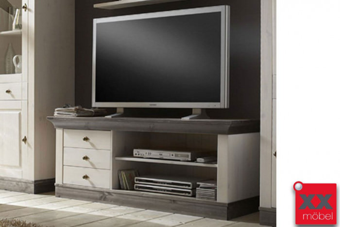 TV Anrichte | Linea | Kiefer Massivholz | T05