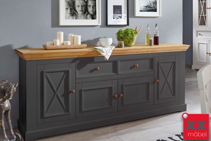 Sideboard I | Windsor | Kiefer Massivholz | T53