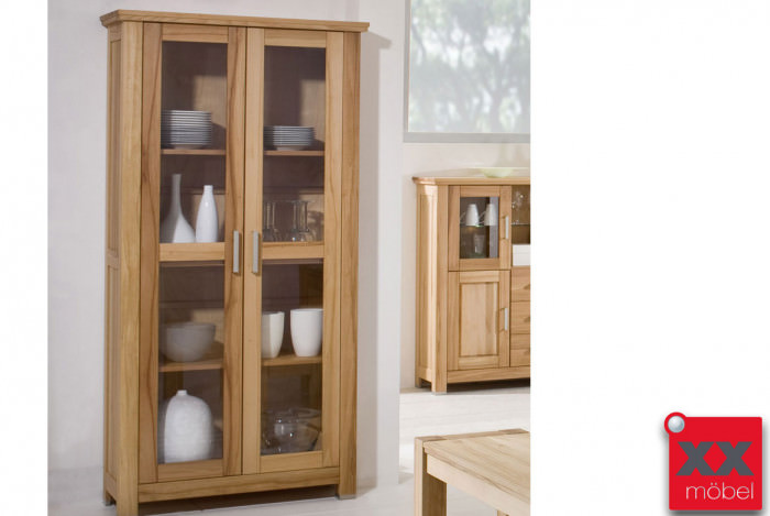 Glasvitrine | Anna | Kernbuche geölt | T62