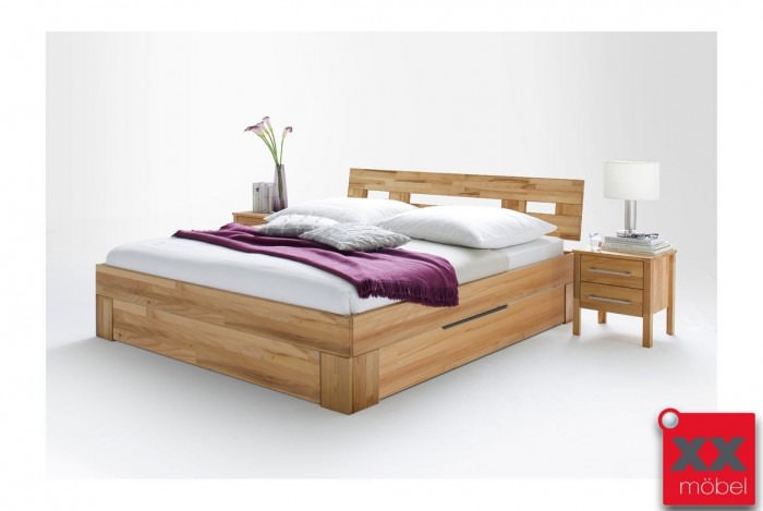 Massivholzbett | Modset | Kernbuche massiv | SC40