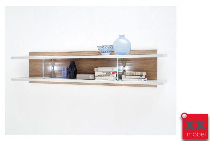 Wandboard | Pamplona | weiß Hochglanz T50