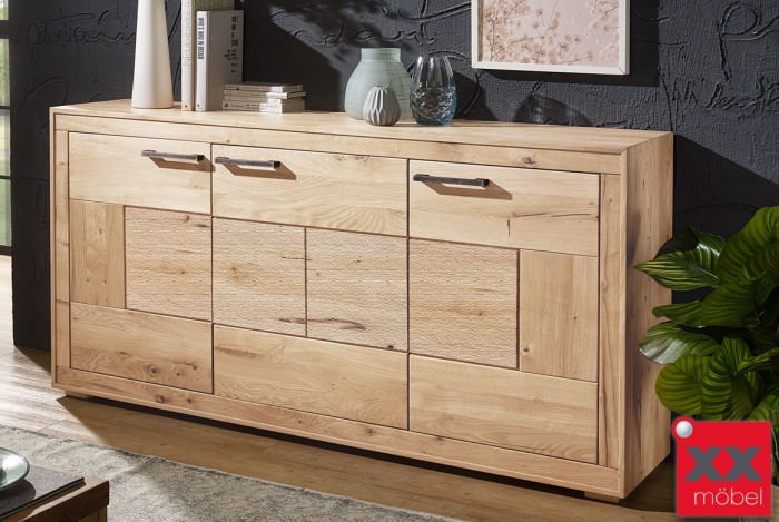 Sideboard | Fenja | Wildeiche massiv | T06